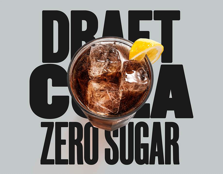 Draft Cola Zero Sugar